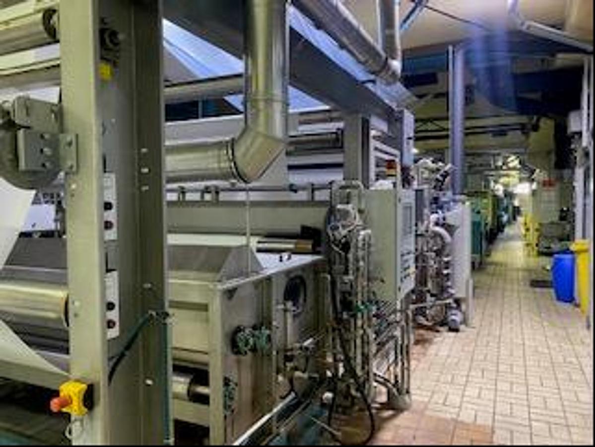 Used 1988 Bruckner Stenter Frame SP5 - Textile Finishing Line