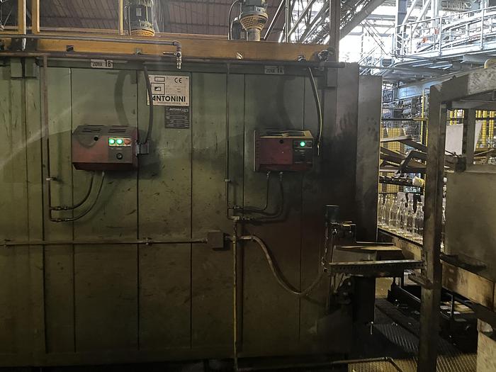 Used EMHART IS8 - EF 4 1/4 '' SG/(DG) RH Hotend glass production line