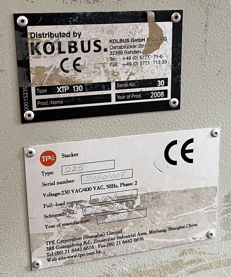 Used 2008 Kolbus Book production line