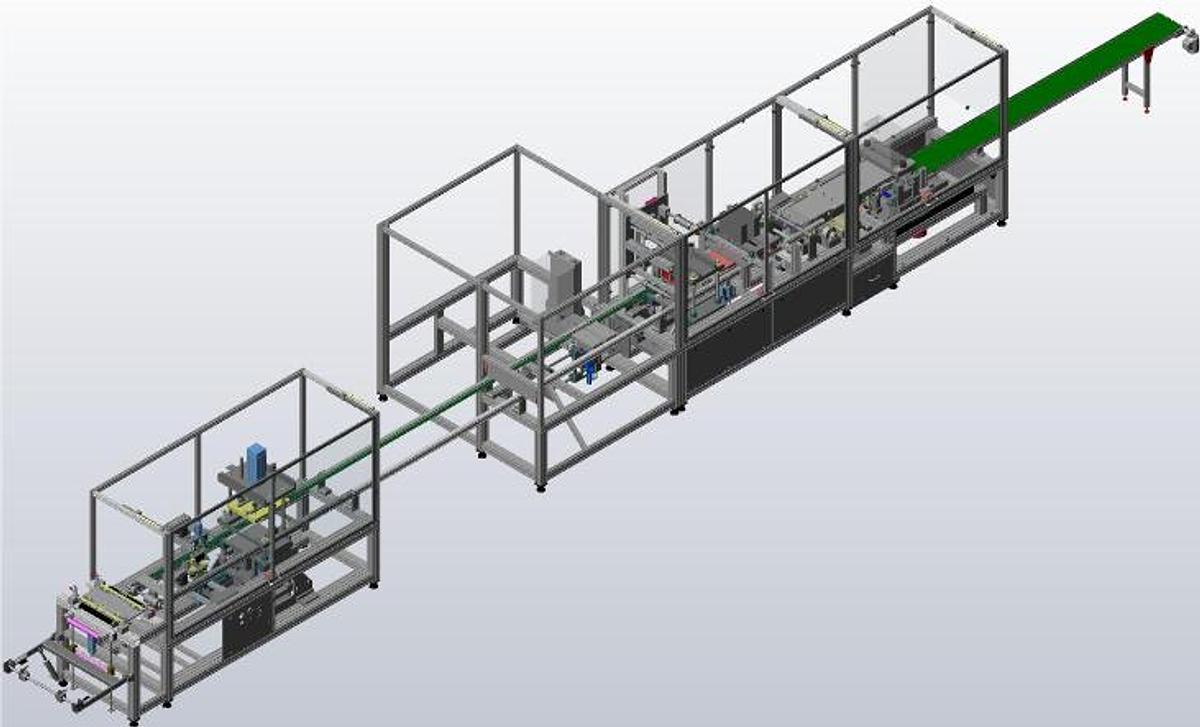 Used KOCH KBS-KF 40-30/85 Blister Packaging Machine