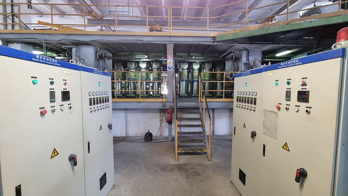 Used 2008 Polyester fiber production line