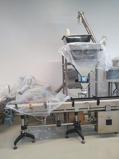 Used 2016 Collischan S715-2 + 2018 Astro Screw conveyor VD5