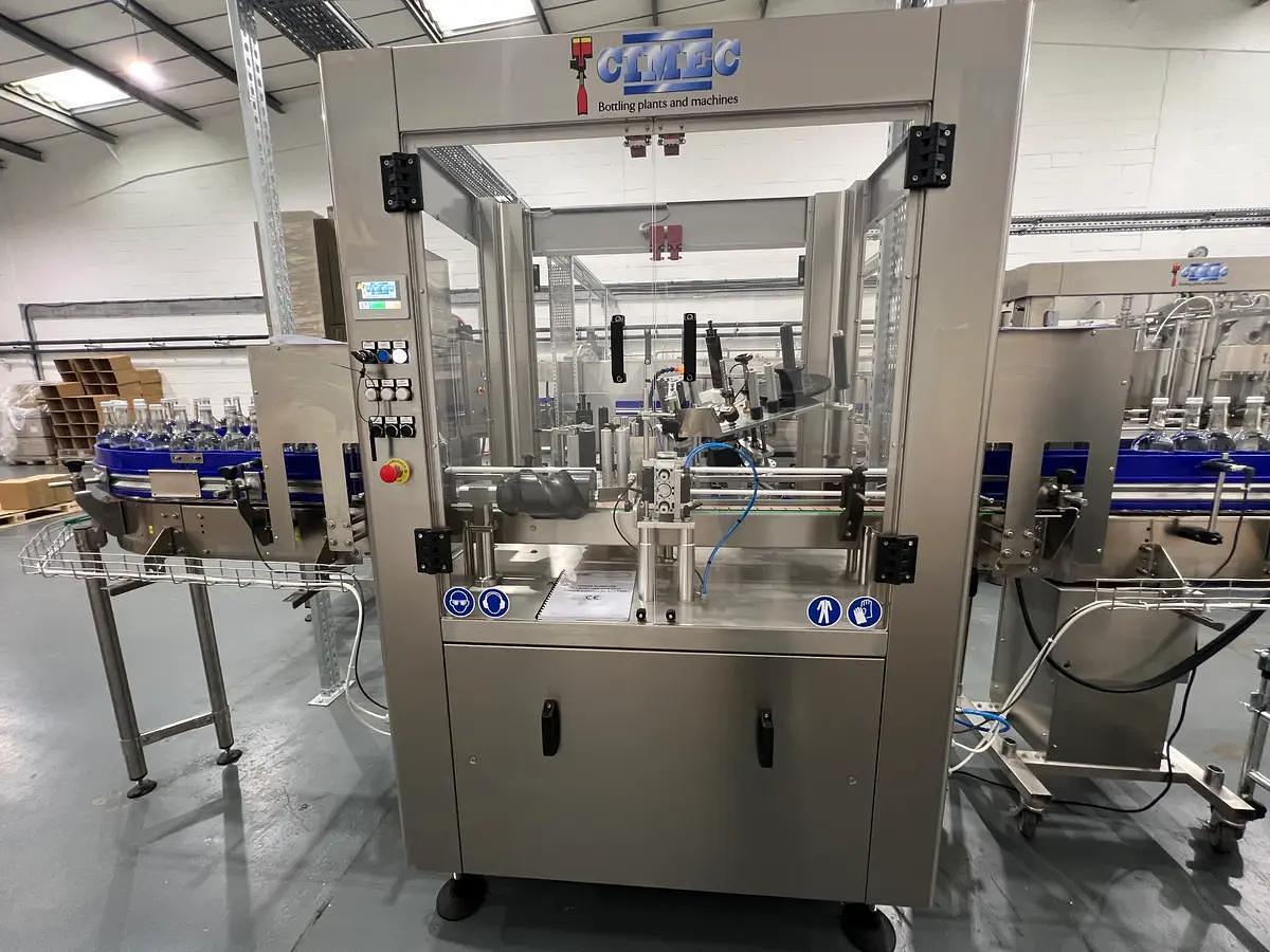 Used Cimec Full beverage production line 2.000 bottles/hour