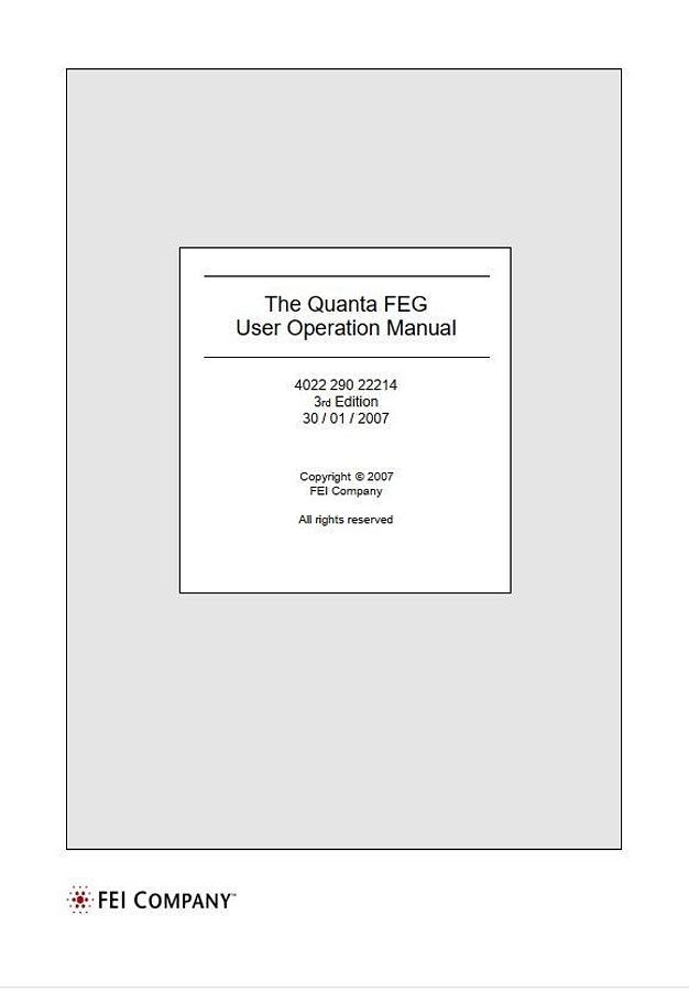 Used 2003 FEI QUANTA 200