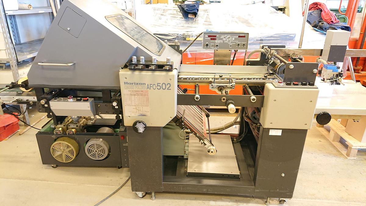 Used Horizon AFC-502 Cross Folder