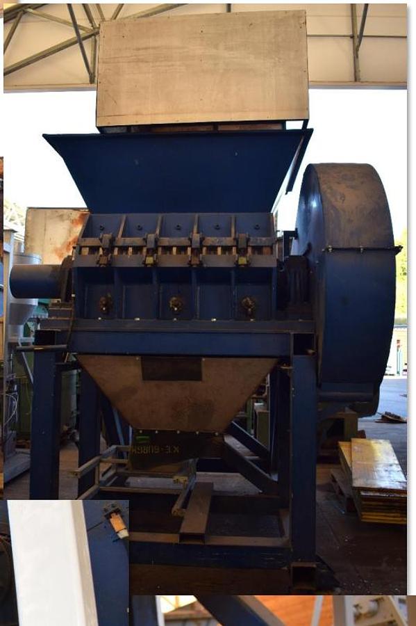 Used Industrial Material Shredder Nr. 1