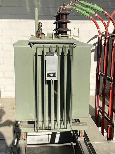 Used 2 transformers and 3 connection cabinets