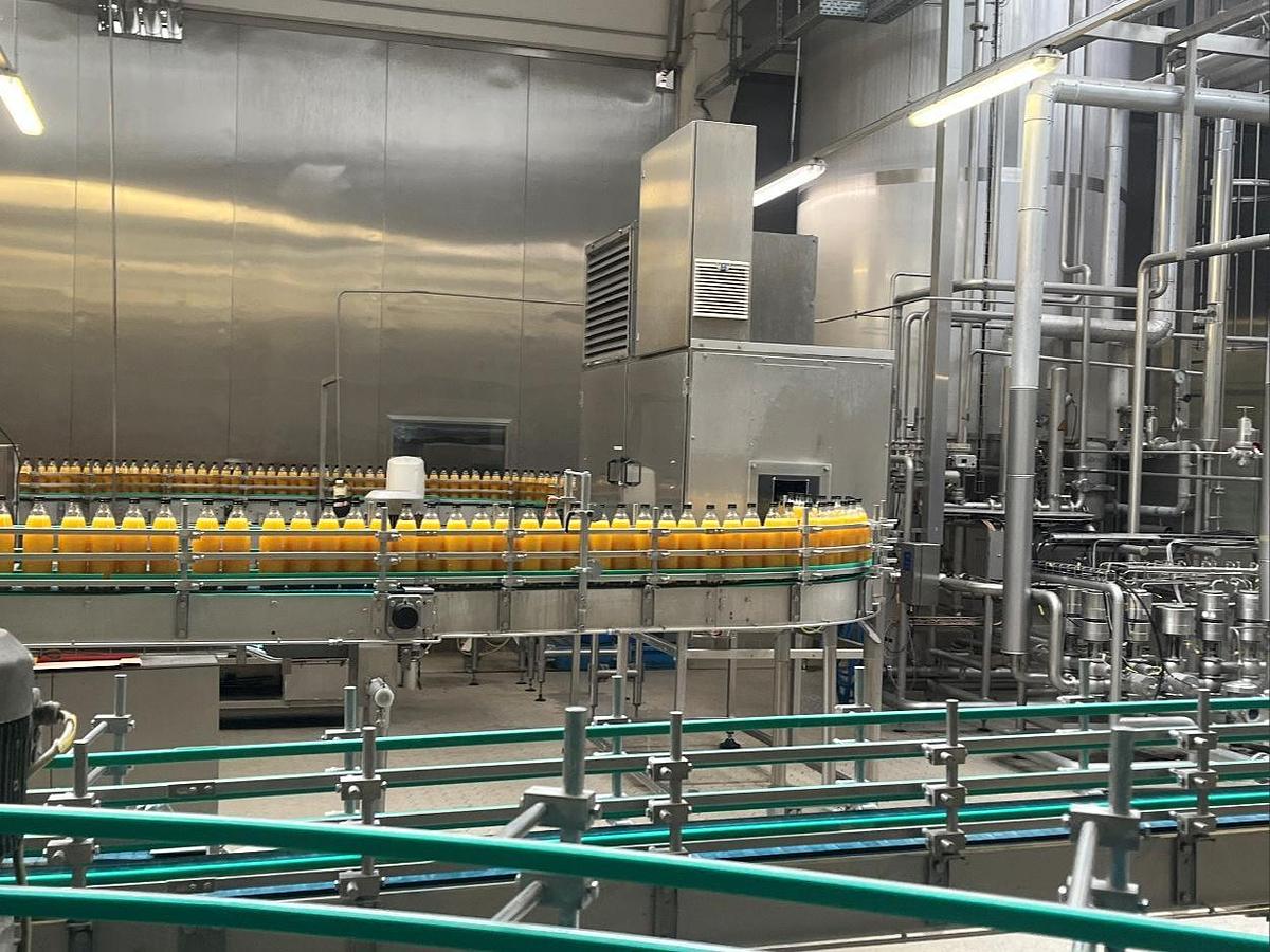 Used KHS Aseptic PET Bottling Line for Juices