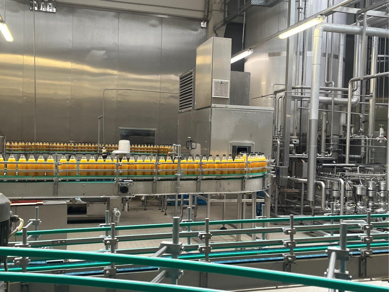 Used KHS Aseptic PET Bottling Line for Juices
