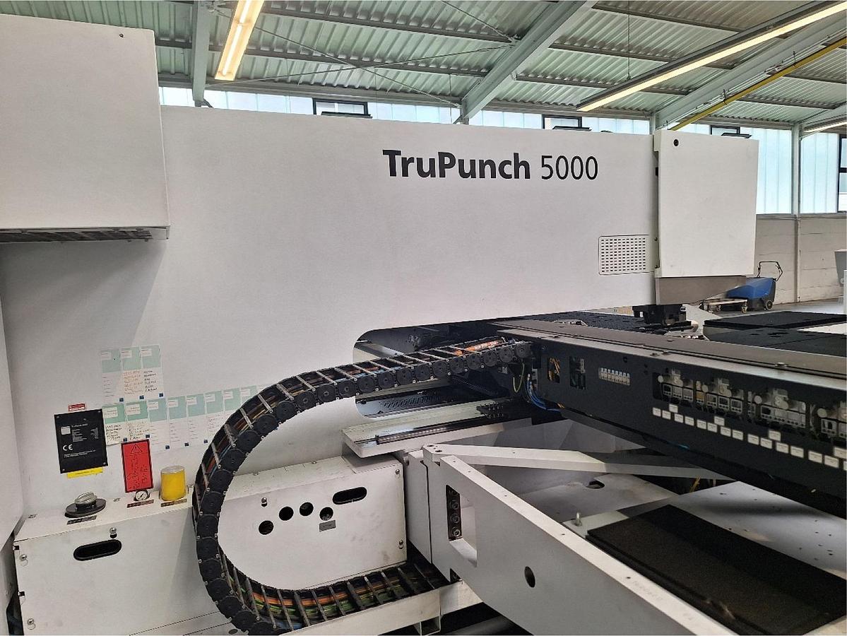 Used 2015 TRUMPF TruPunch 5000 CNC Punching Machine