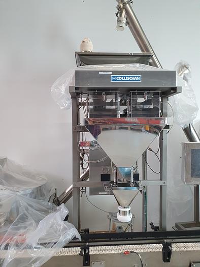 Used 2016 Collischan S715-2 + 2018 Astro Screw conveyor VD5