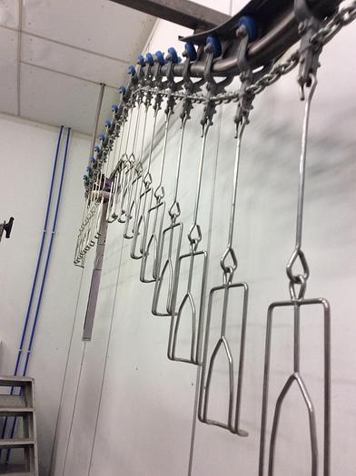 Used slaughterhouse 3500 birds/hour