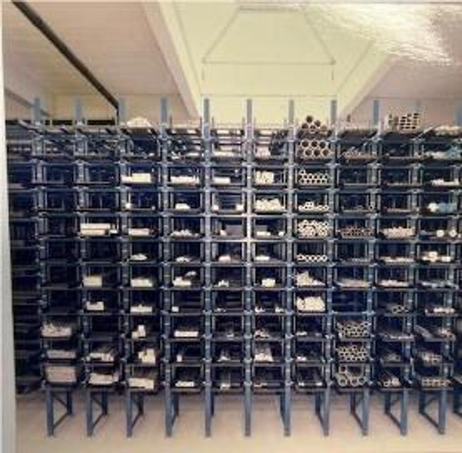 Used 1991 Fehr Honeycomb Storage System