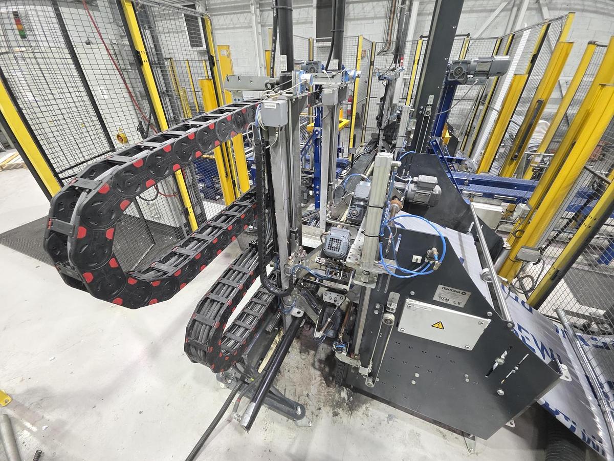Used Tentoma RoRo StretchPack Semi-flow Packaging Machine