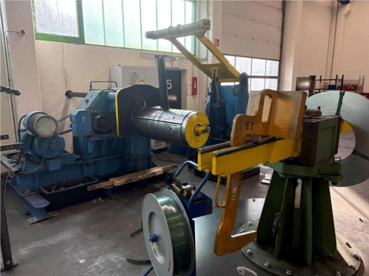 Used Used Raster RNL 200/2000 200-Tonne Eccentric Press with ARKU Coil Line 