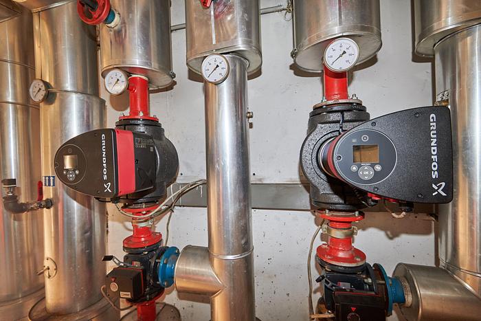 Used 1999 Max Weishaupt Industrial heating plant