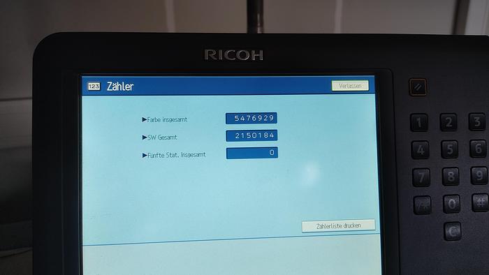 Used 2015 Ricoh PRO C7100