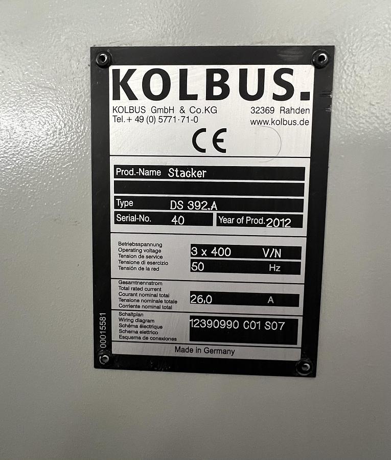 Used 2012 Kolbus Book production line BF 530
