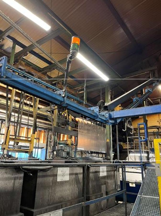 Used   1982 Heiche Complete KTL Cathodic Dip Coating Line