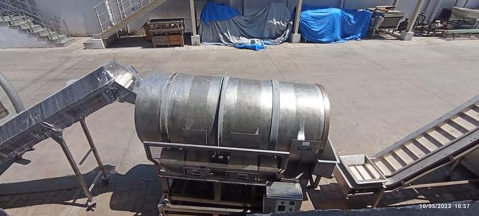 Used 2019 NP- Japan continuous coated peanuts line (300 - 400 kg/hr)