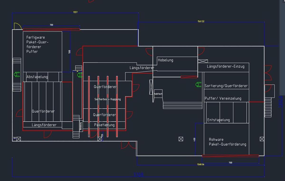 Used Weinig  Planing Line