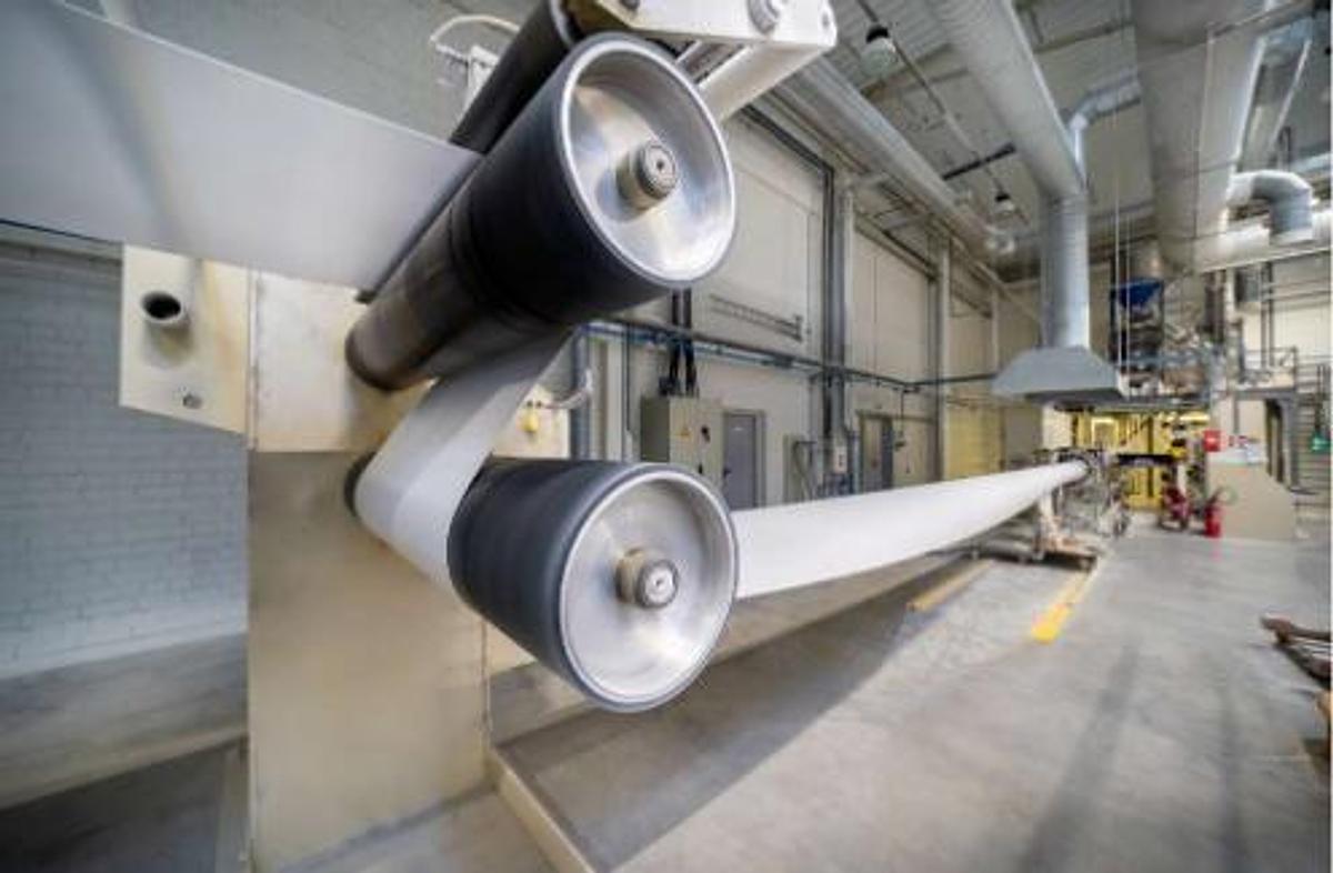 Used 2007 Davis Complete XPS Foam Sheet Extrusion and Coating Line