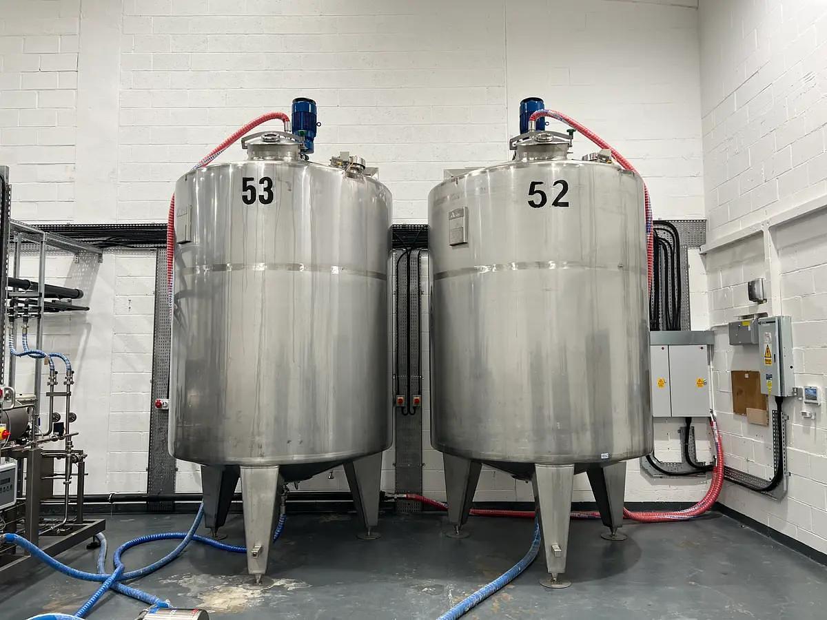 Used Cimec Full beverage production line 2.000 bottles/hour