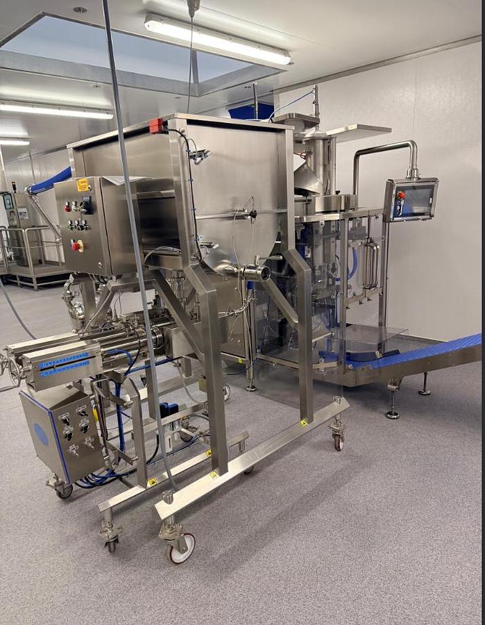 Used 2025 ULMA VTI 640 Vertical Form Fill Seal Machine with Filler and Videojet Coder