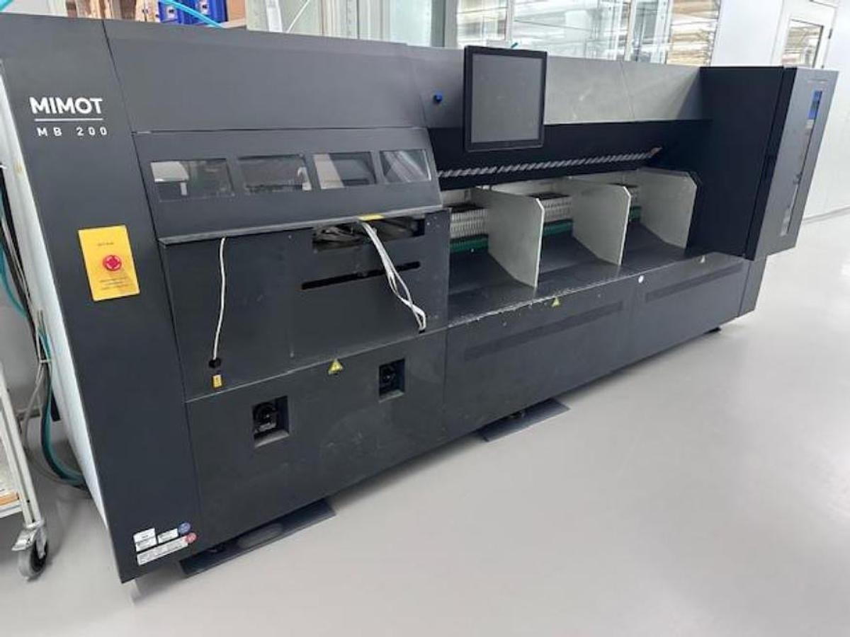 Used   Complete MIMOT SMT Assembly Line with Rommel Conveyor System