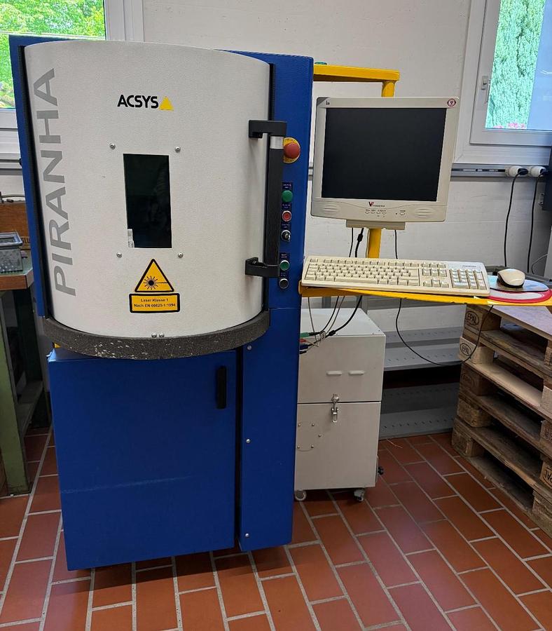 Used 2004 ACSYS Piranha S8 Laser Processing Machine