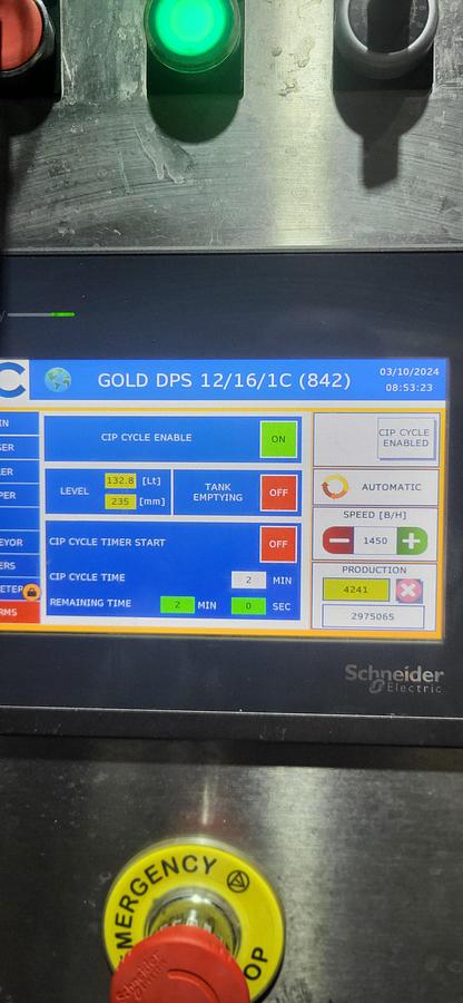 Used Complete Bottling Line for Sale (Glass Bottles)