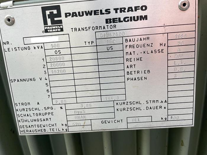Used 1988 PAUWELS TGC