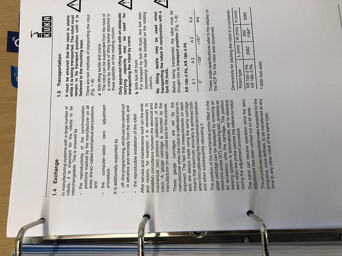 Used 2012 KUGA palletising robot for sale