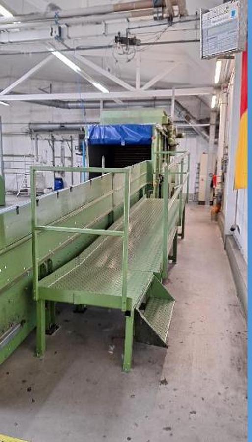 Used - Complete Used Nonwoven Production Plant for Sale - Needlepunch Line with Fiber Opening, Carding, Lapping, Needling and Winding