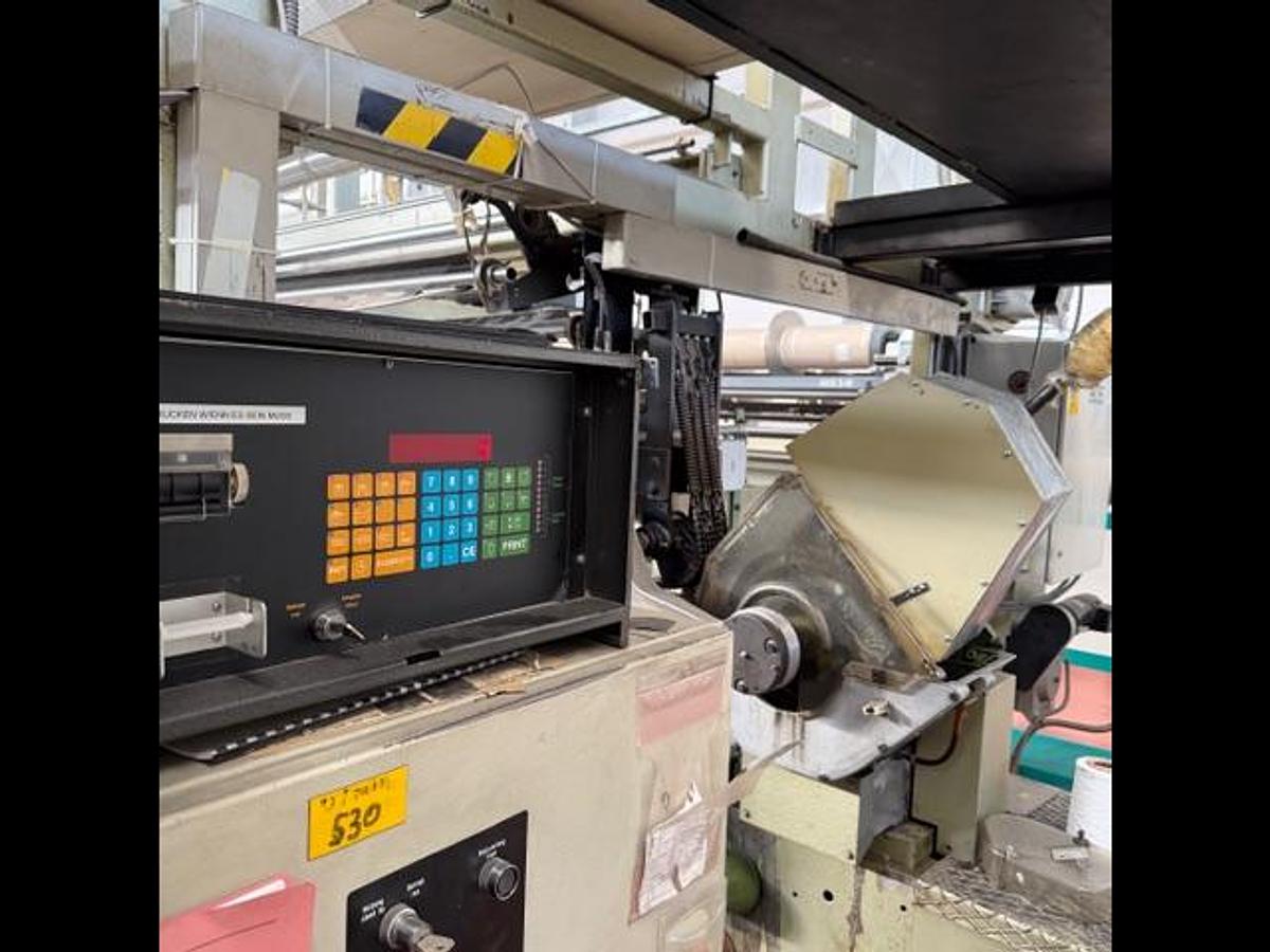 Used  1984 Karl Mayer KS4 FB Warp Knitting Machine