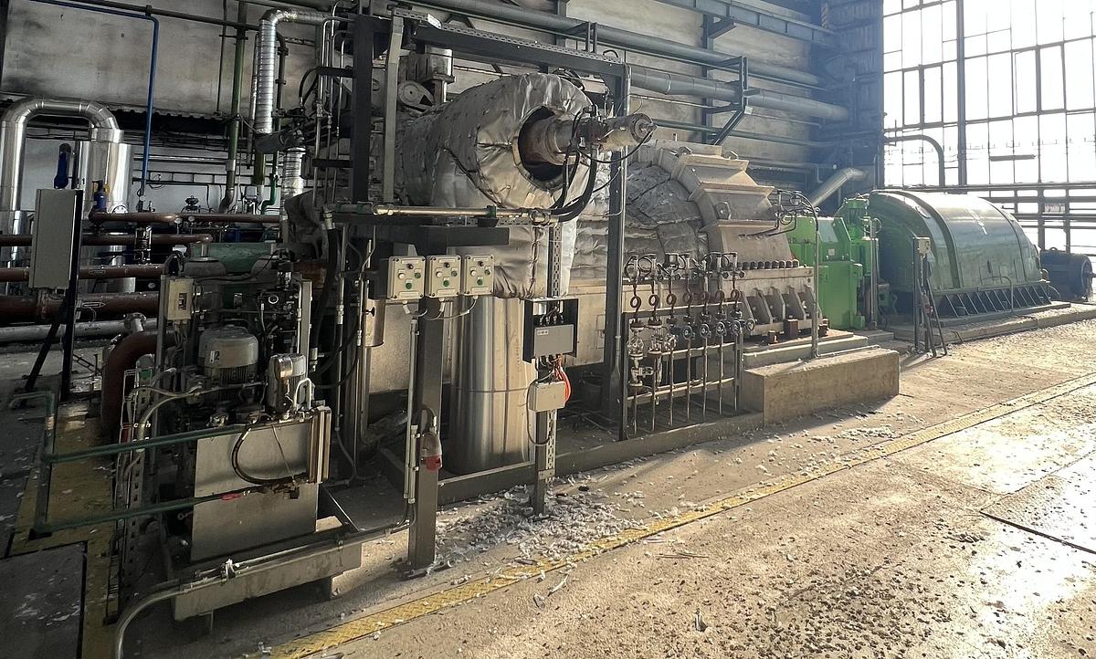 Used Škoda Steam Turbine