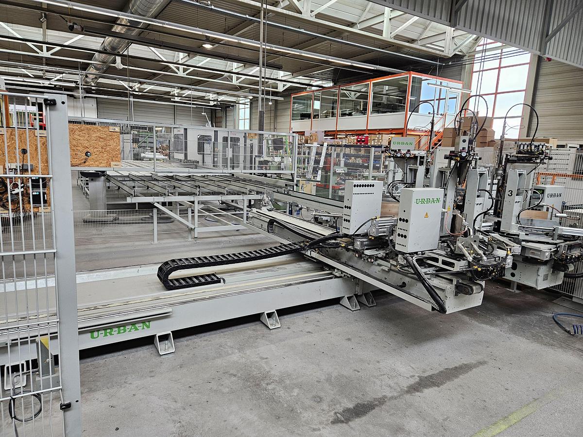 Used Urban Production line for PVC/plastic windows