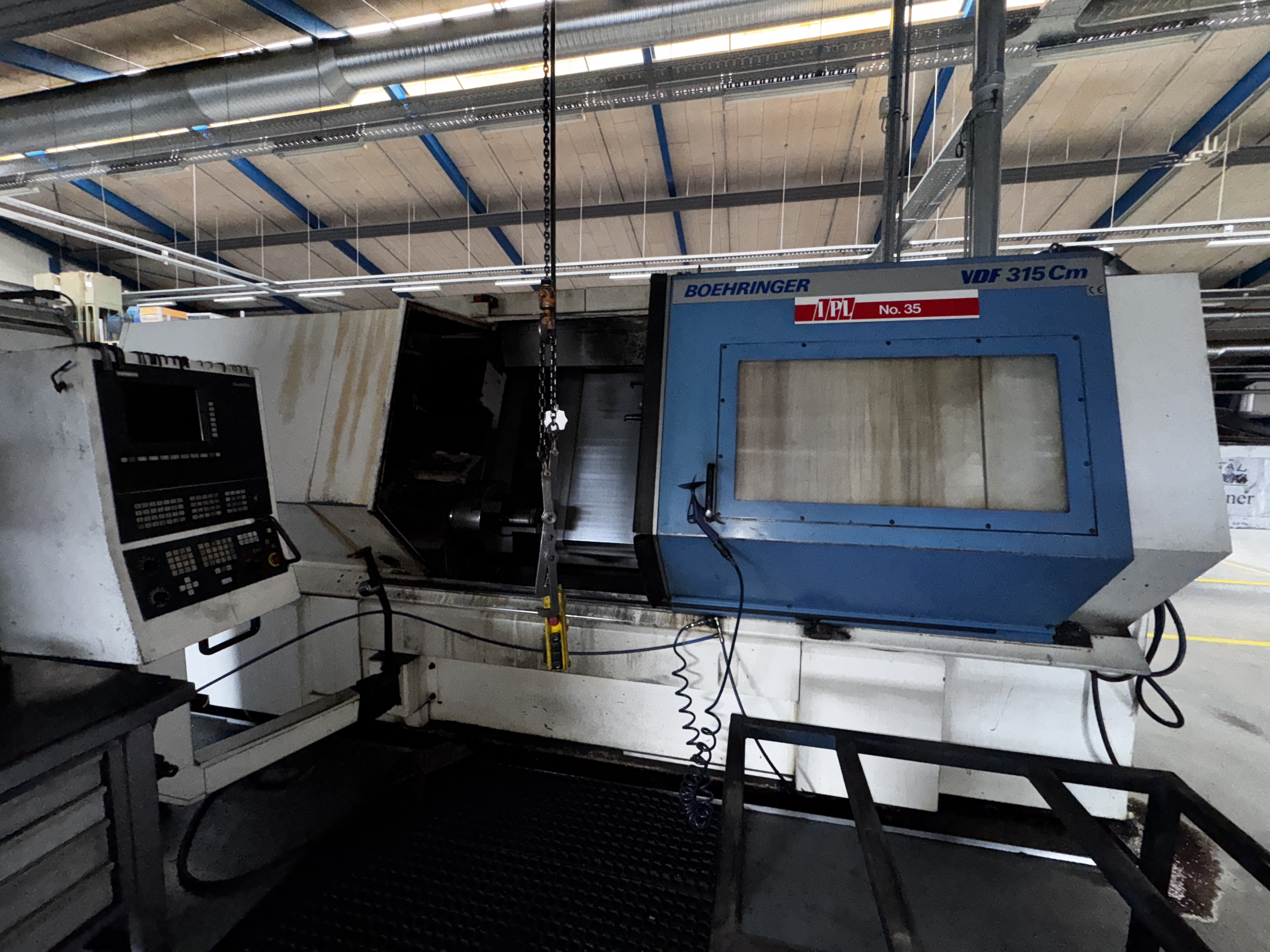Used 1997 BOEHRINGER VDF 315 CM Lathe 