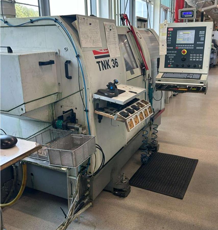 Used 2002 Traub TNK 36 CNC Automatic Lathe