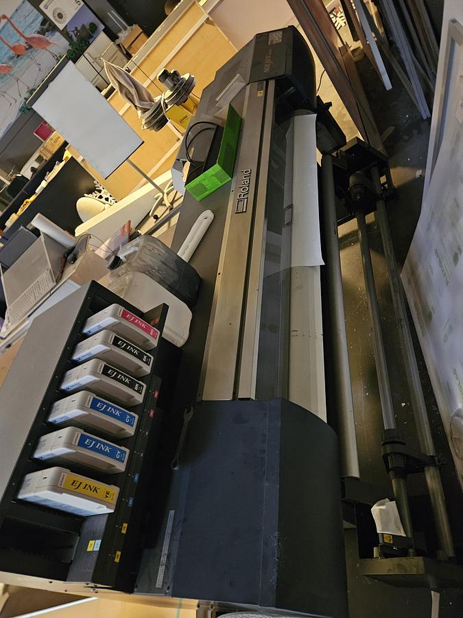 Used 2012 Agfa Anapurna + OCE arizona + printing machines package