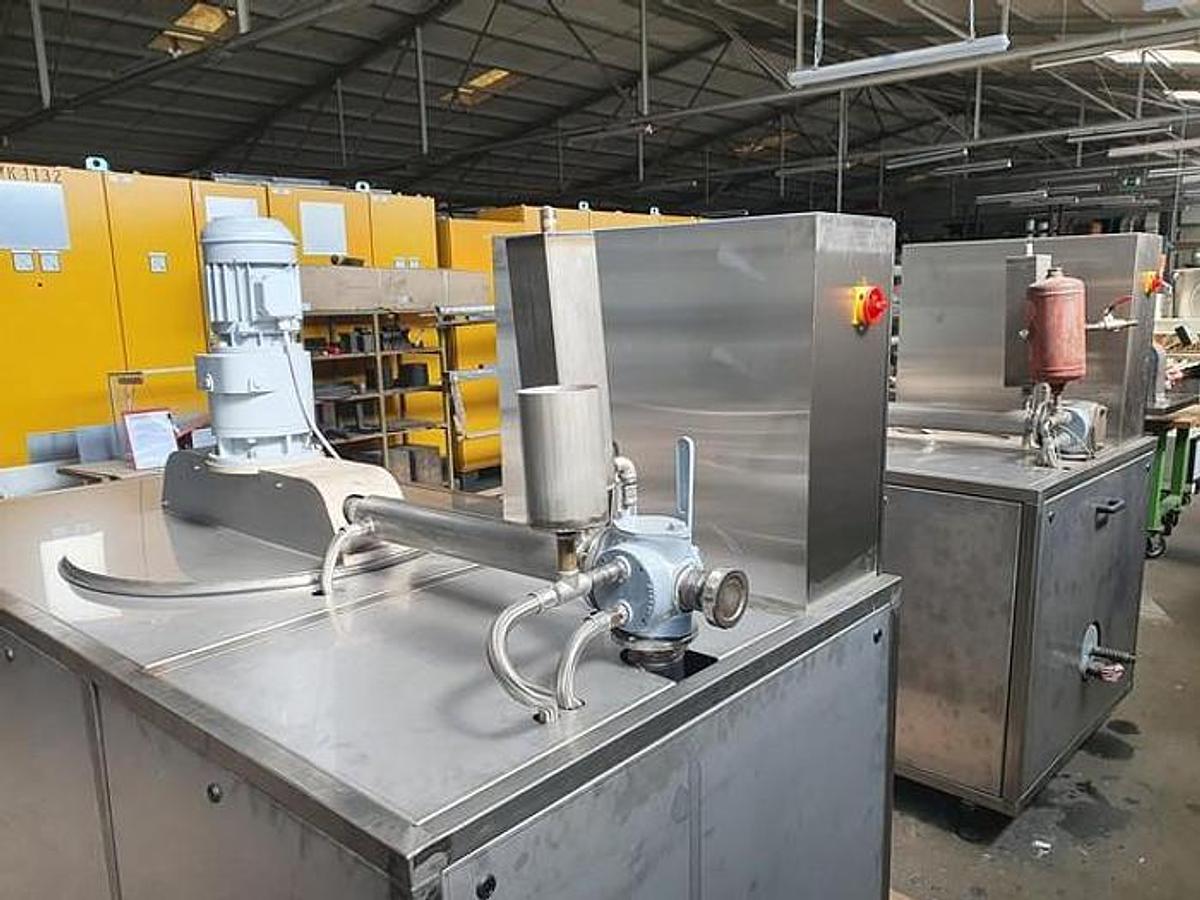 Used 2x Screw Tempering Machine for Chocolate