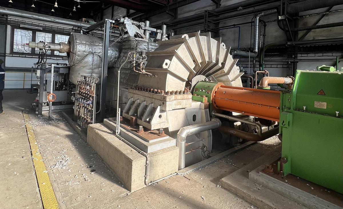 Used Škoda Steam Turbine