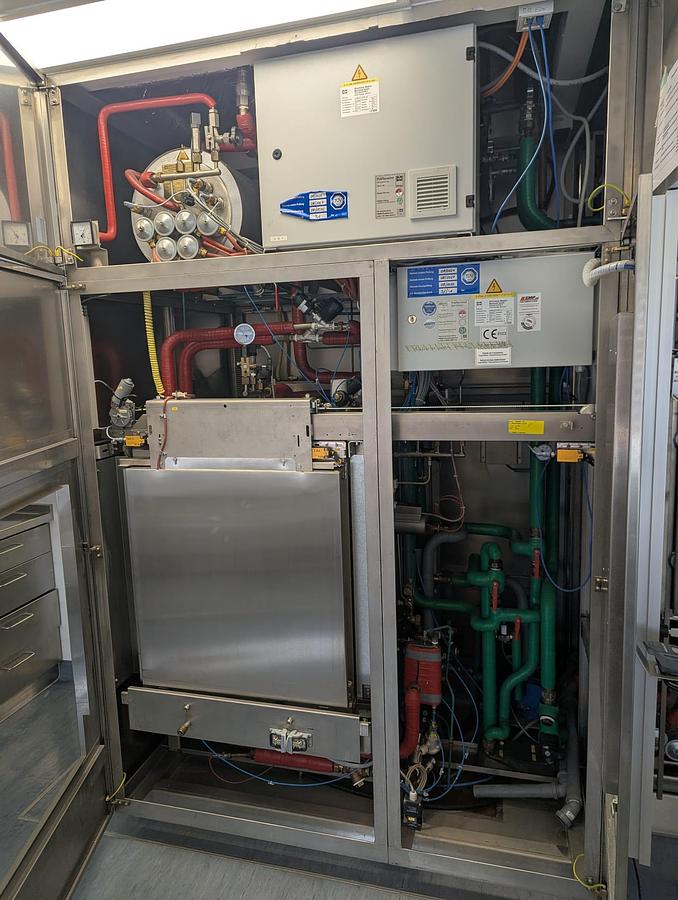Used 2010 MMM Selectomat PL 669-2 H L Sterillizer + 2008 Miele PG 8528