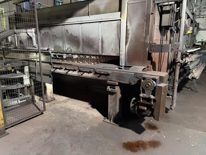 Used EMHART IS10 - EF 6 1/4 '' DG LH Hotend glass production line