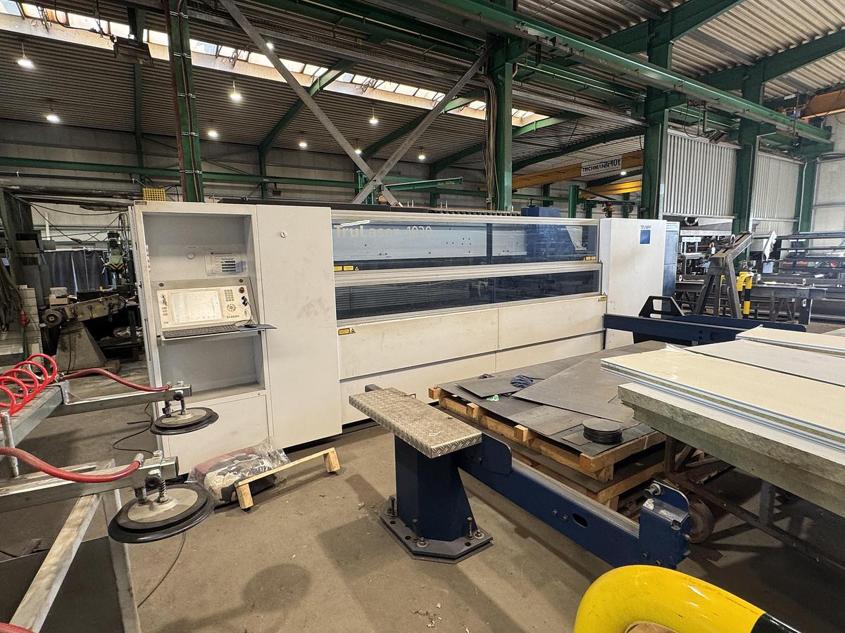 Used 2014 TRUMPF TruLaser 1030 Laser Cutting Machine