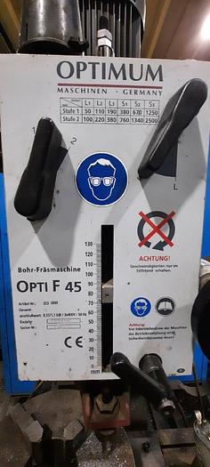 Used Optimum Opti F45