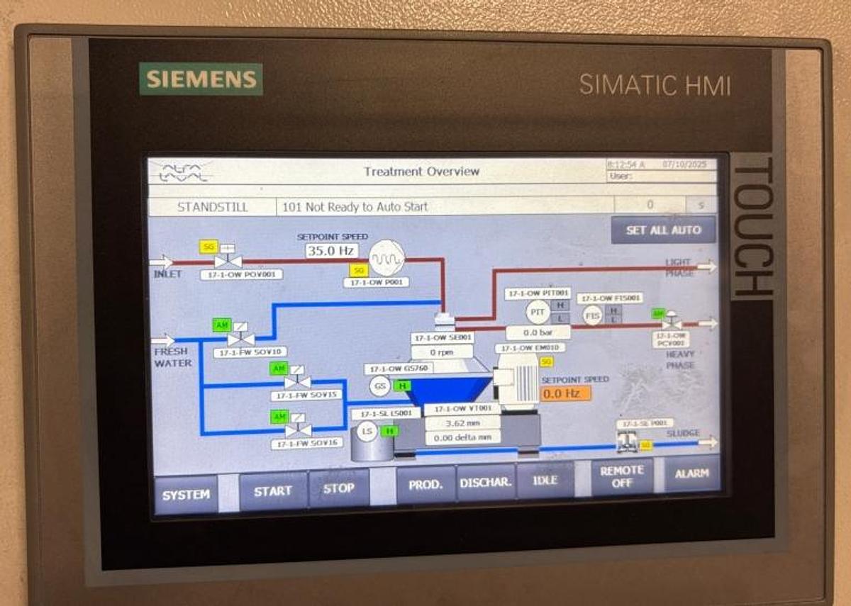 Used 2020 Alfa Laval ALFA PURE S7 Separator