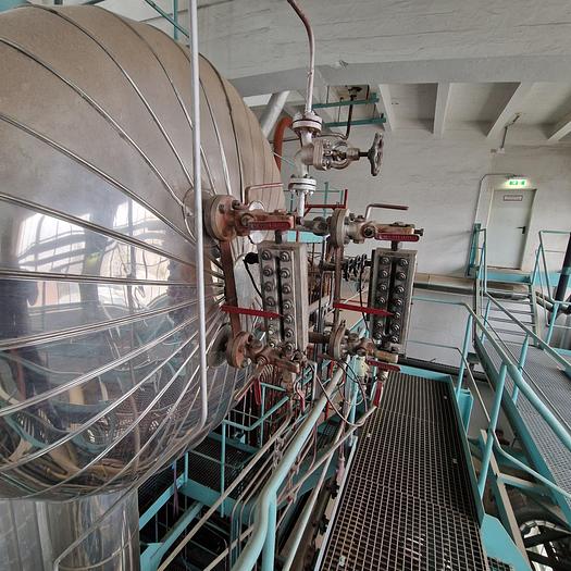 Used 1964 Elin KR 25 steam turbine and Boiler