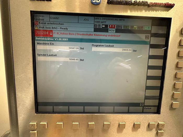 Used 2005 DMG MORI GMX 250 linear