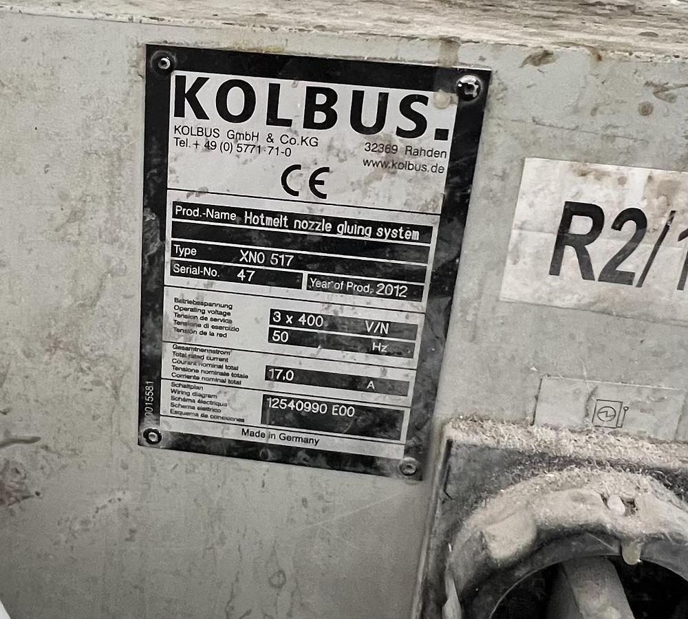 Used 2012 Kolbus Book production line BF 530